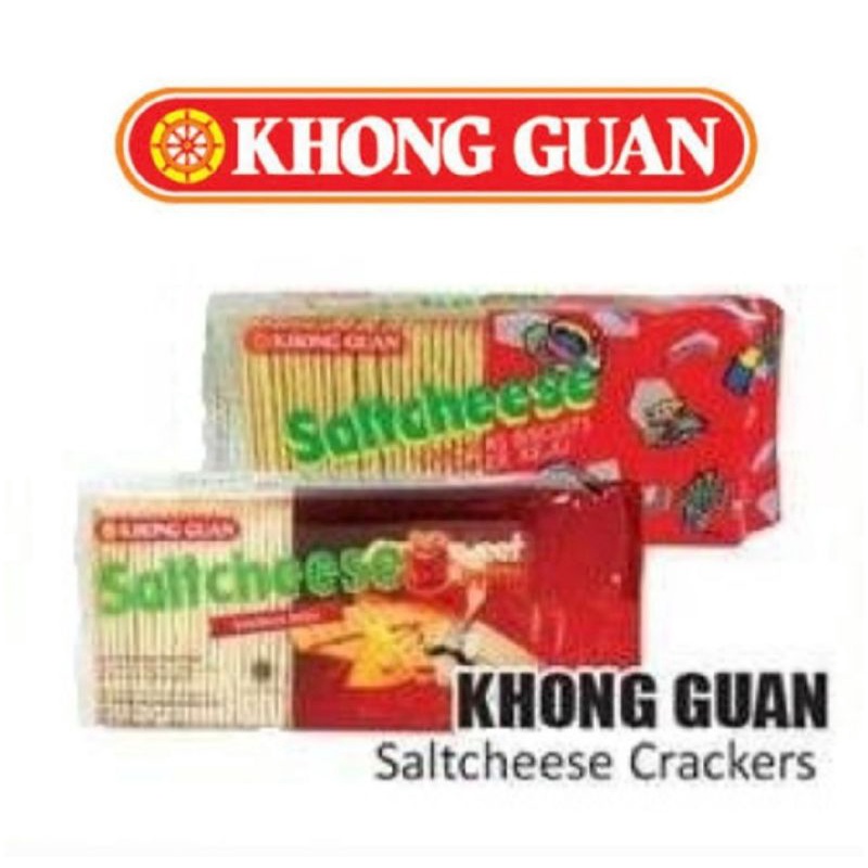 

Khong Guan Saltcheese Crackers / Khongguan Crackers / Khong Guan Keju Cheese / Khongguan Sweet Spicy