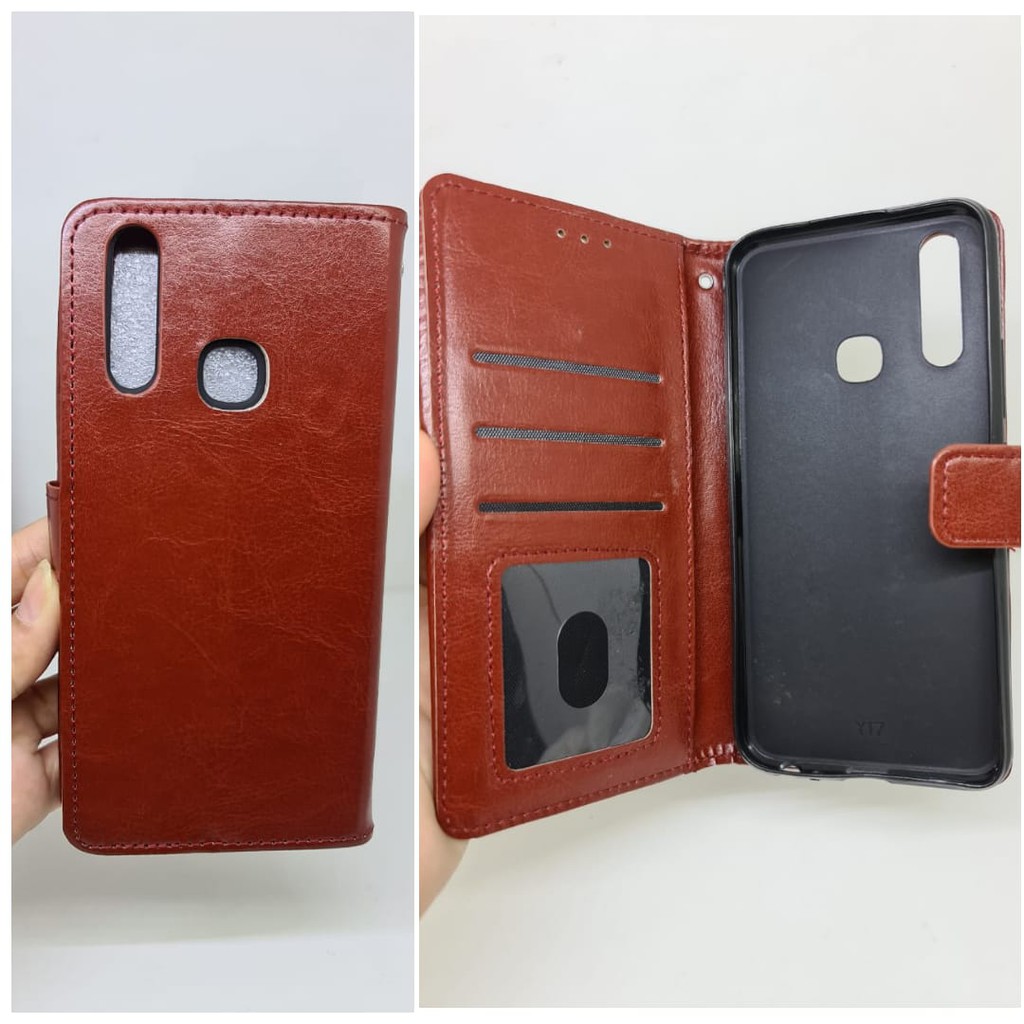 Flip Wallet BlueMoon Vivo Y11 Y12 6.35 inch Leather Sarung HP Kulit VIVI Y15 Y17