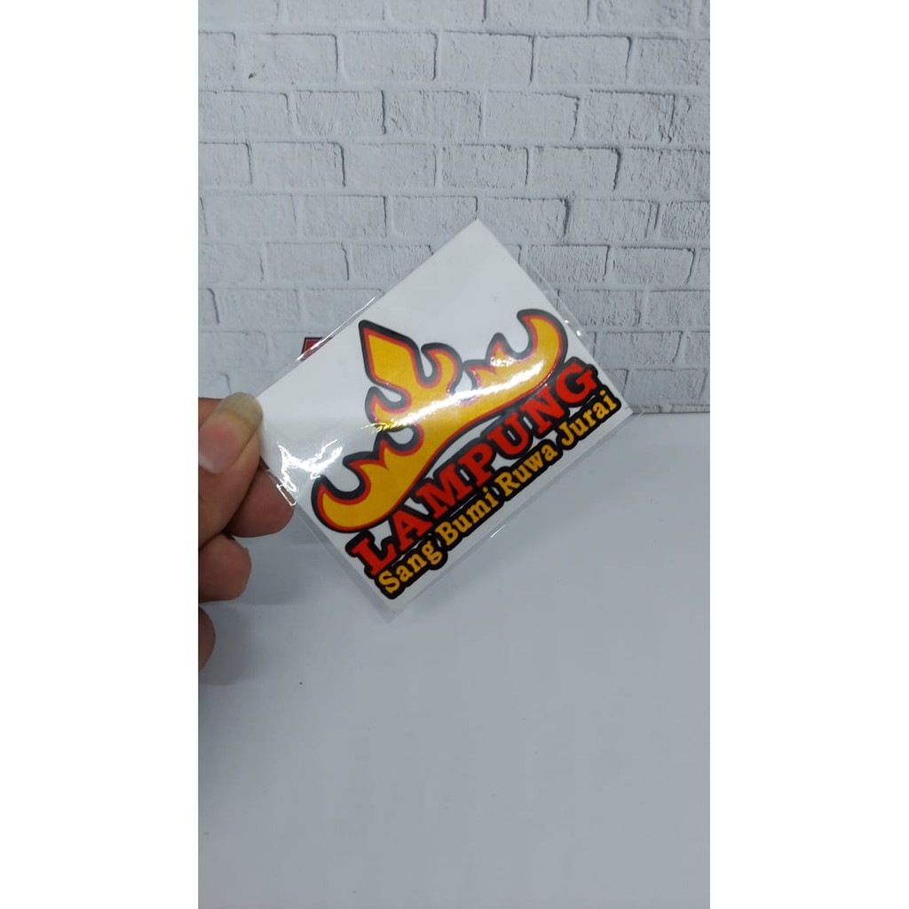 Stiker Lampung