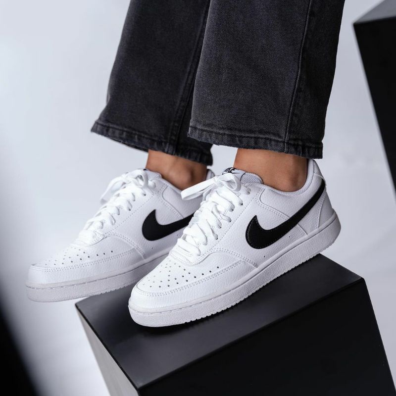 Nike Court Vision Low White Black