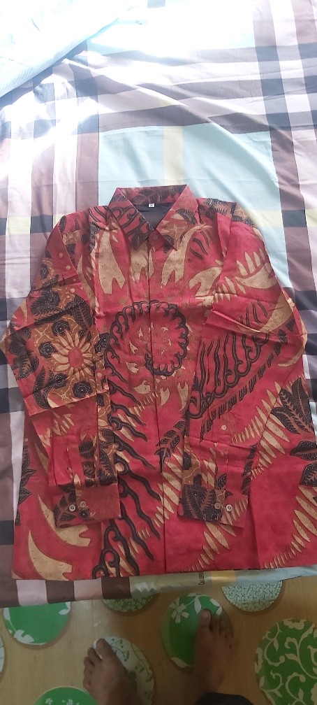 Kemeja Batik Prabu Bahan Dobby Reguler Fit A521