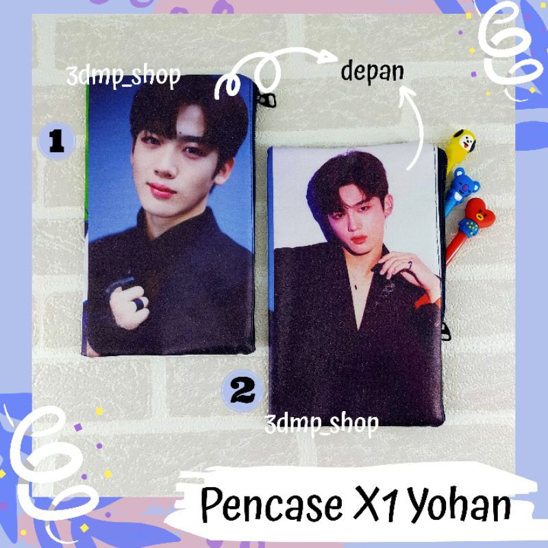 Pencase Tempat Kotak Pensil X1 Yohan