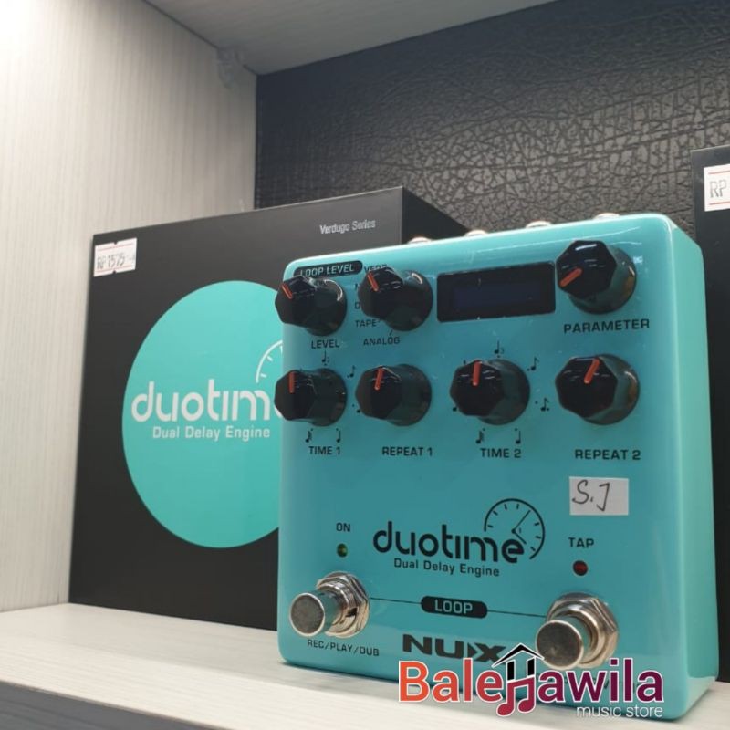 Effek Efek Gitar NUX NDD-6 NDD6 NDD 6 duotime Dual Delay Engine Ori