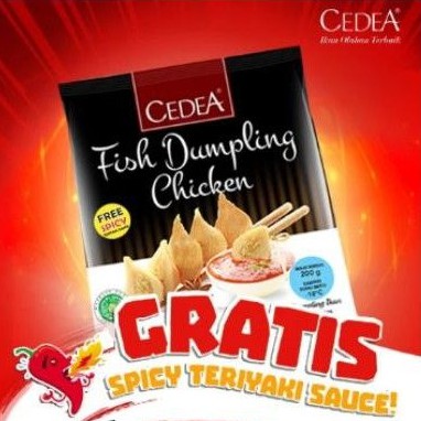 

Cedea bakso ayam dumpling chicken premium 200 gram NEW dumpling ayam