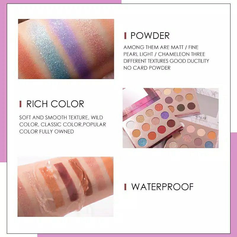 Focallure 12 Colors Eyeshadow Palette Original BPOM Eye Shadow