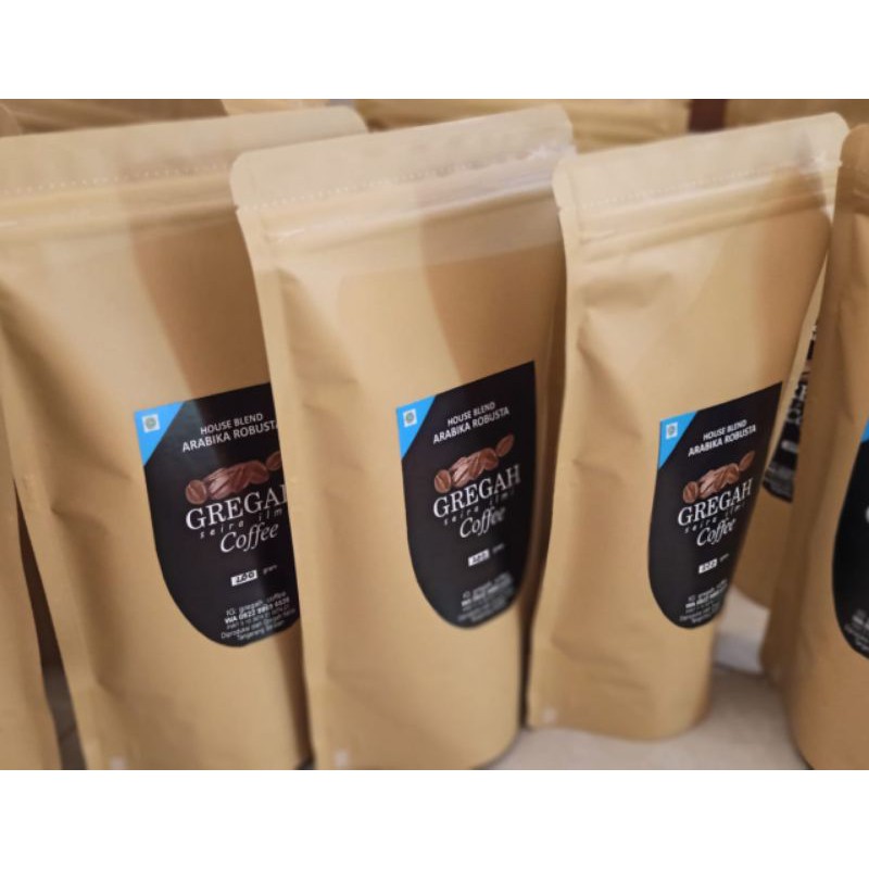 

House BlendArabika Javapreanger Fine Robusta Natural Lampung