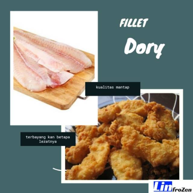 

Fillet Dory kemasan 1 kg