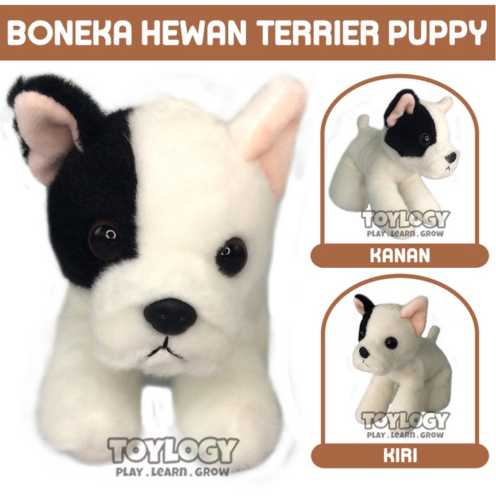 Tagq127 Boneka Hewan Binatang Anjing Terrier Puppy Dog Stuffed