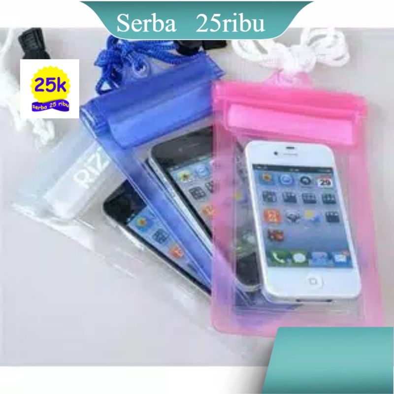 Pelindung HP Anti Air Waterproof I Sarung Kantong Case Pouch Waterprof I Tas Waterproff I Waterprof 