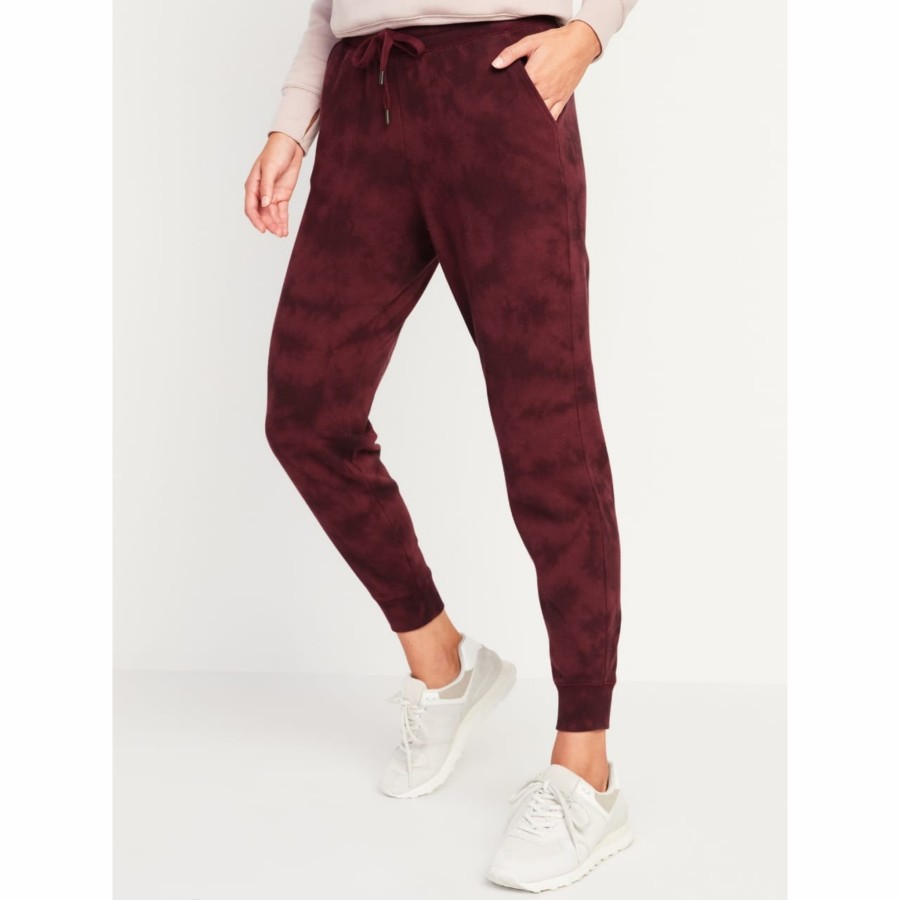 Jogger Old Navy Wanita Maroon - Celana Jogger Dewasa Big Sizes
