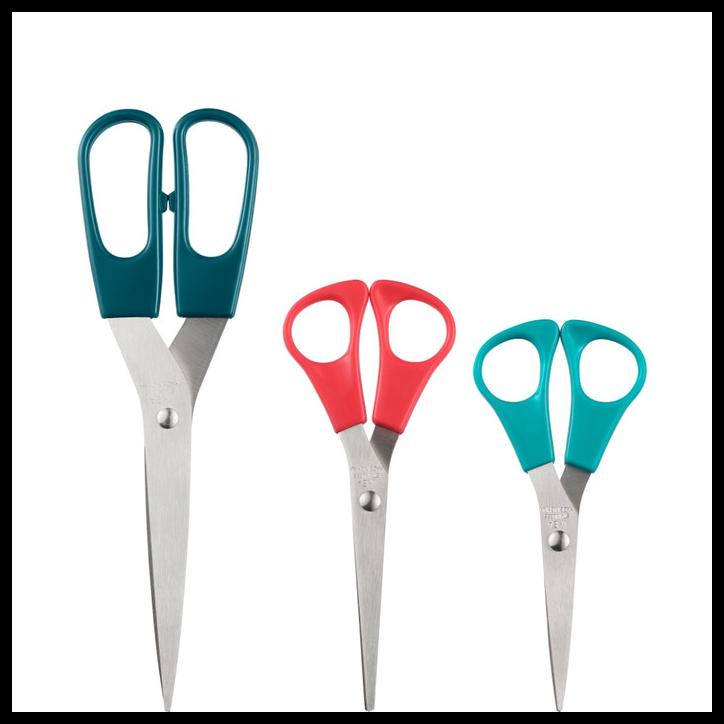 

1 Set Gunting Modern Isi 3 Pcs Gunting Cantik Tajam Dan Serbaguna