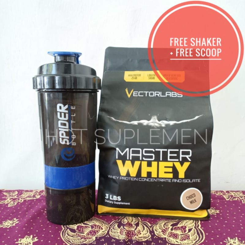 [promo] Vectorlabs Master Whey 3 Lbs 3Lbs 3 Lb Whey Protein Isolate