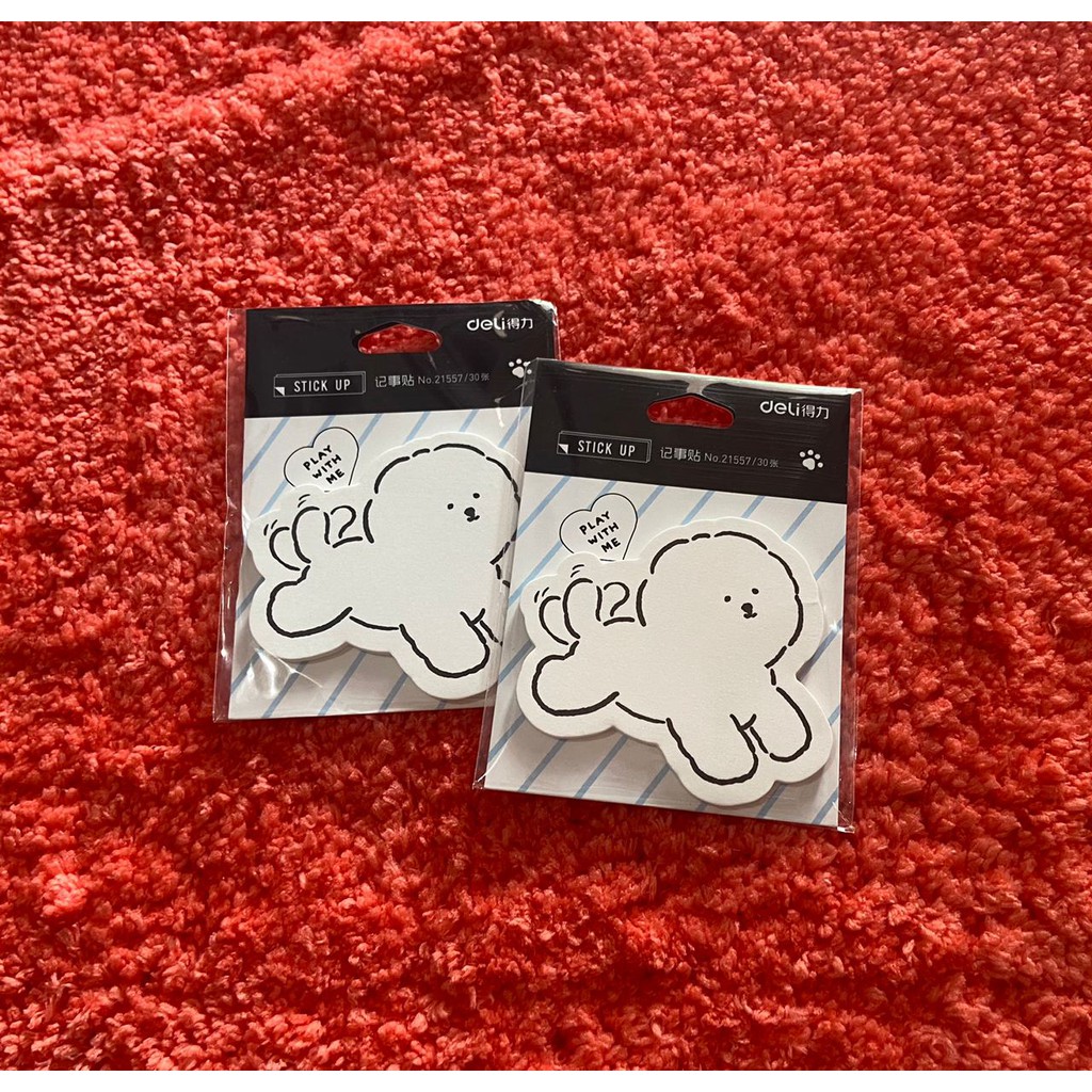 

Deli Sticky Notes Berwarna Dengan Motif Doggy Lucu 30/40 Lembar
