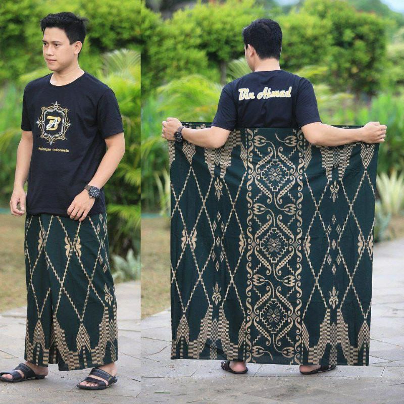 ✓MZ Sarung batik pria | sarung batik hijau | sarung batik wanita | sarung batik Pekalongan | sarung 