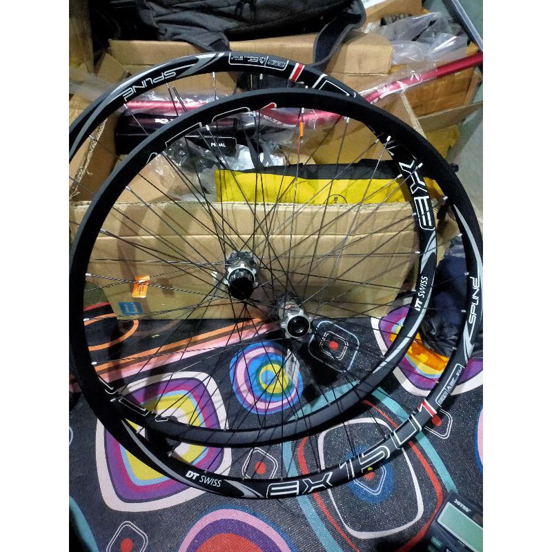 Wheelset rims rim velg Dt swiss 27.5 Spline EX 1501 TA tubeless ready