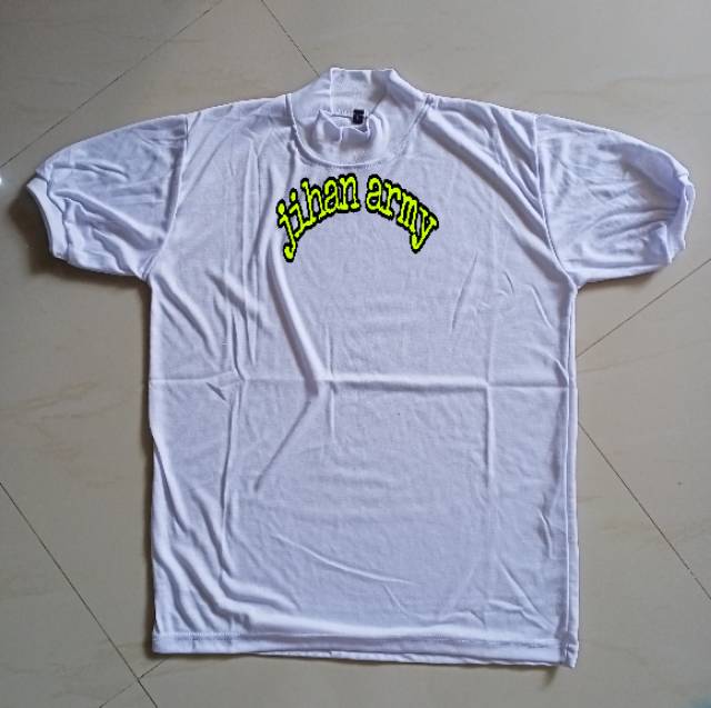 BP Kaos polos krah tinggi