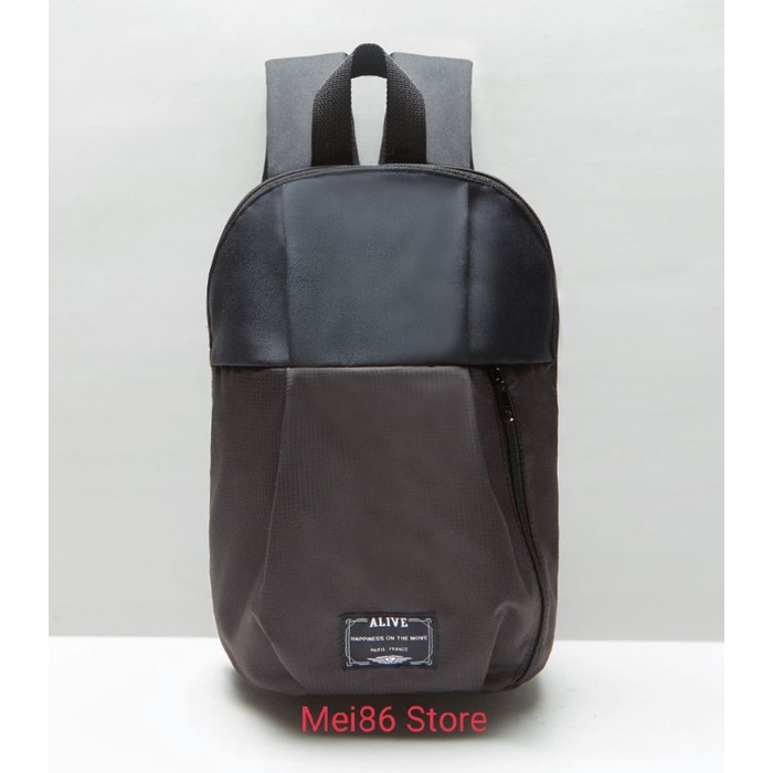 Alive Aressio Black Tas Ransel Pria