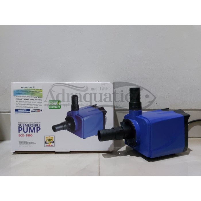 SAKKAI PRO ECO-5800 SUBMERSIBLE PUMP POMPA CELUP FILTER AQUARIUM KOLAM