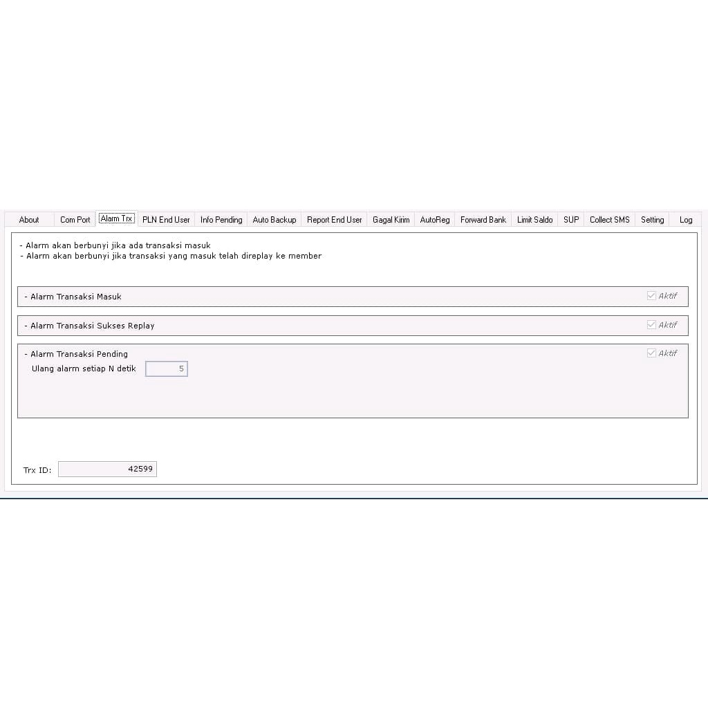 ADDON TRX FOR OTOMAX