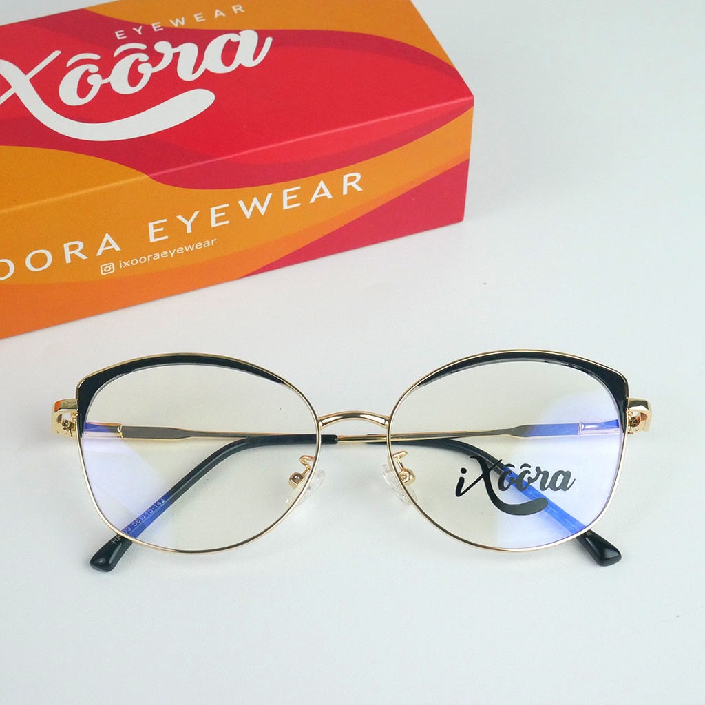 [Best Seller Paket Photocromic] Kacamata Ixoora Tiffany
