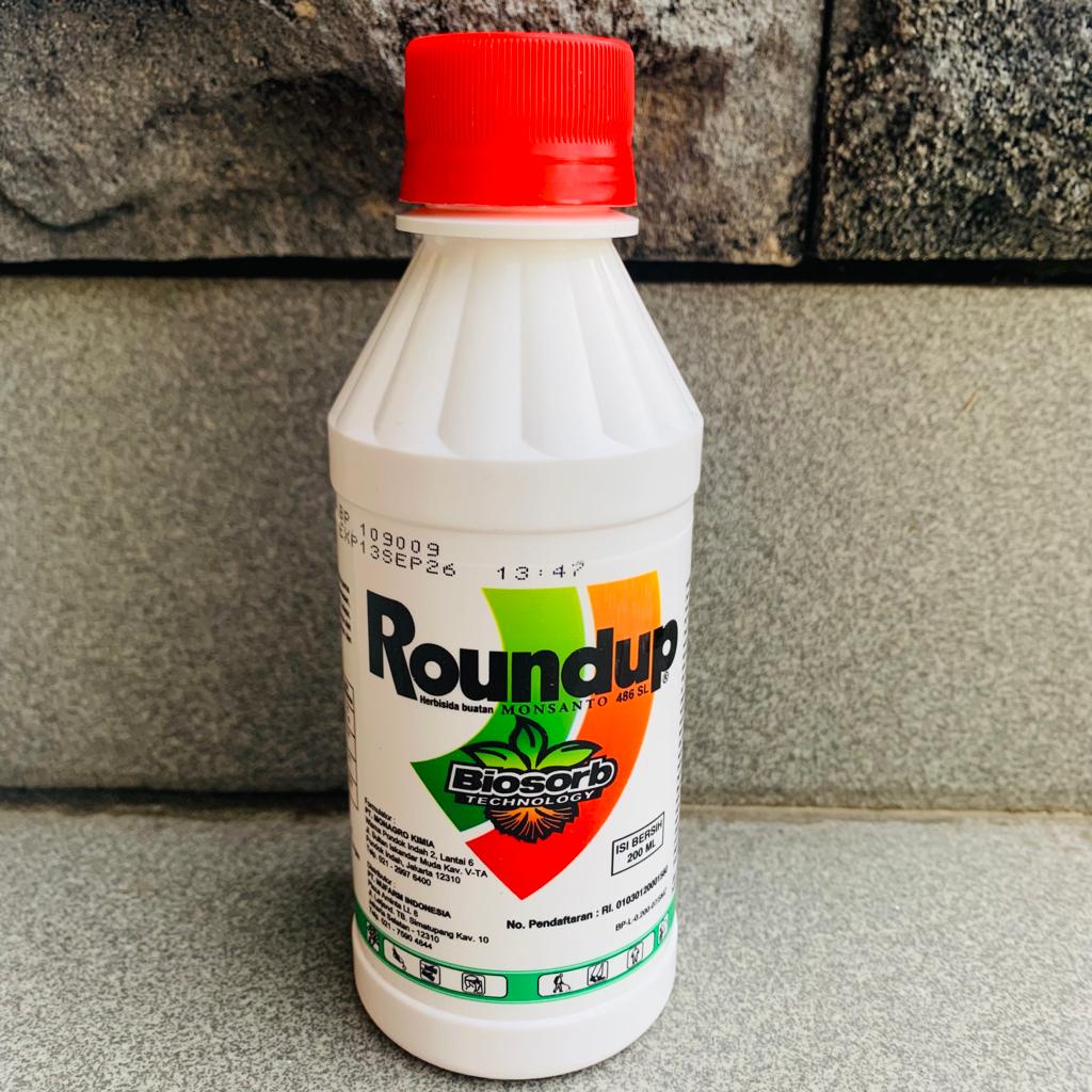 Herbisida Roundup 486SL 200 ml Original Kemasan Pabrik