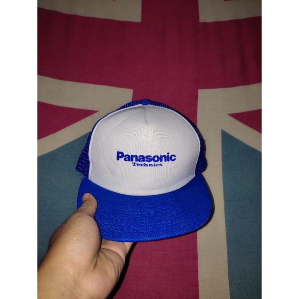 Topi Vintage Trucker Panasonic