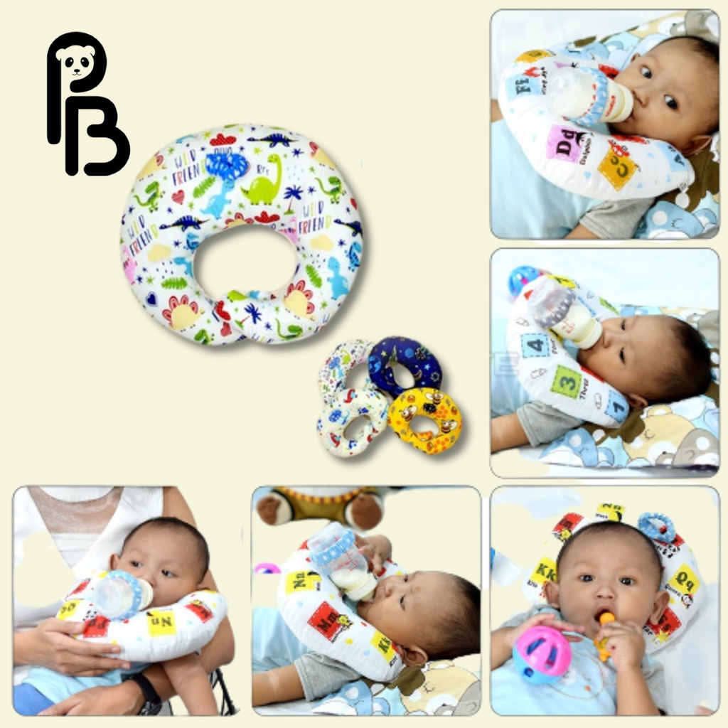 Precious Baby | Bantal Dot Bayi | Bantal Susu Bayi | Bantal Penyangga Susu Bayi | Bantal Multifungsi