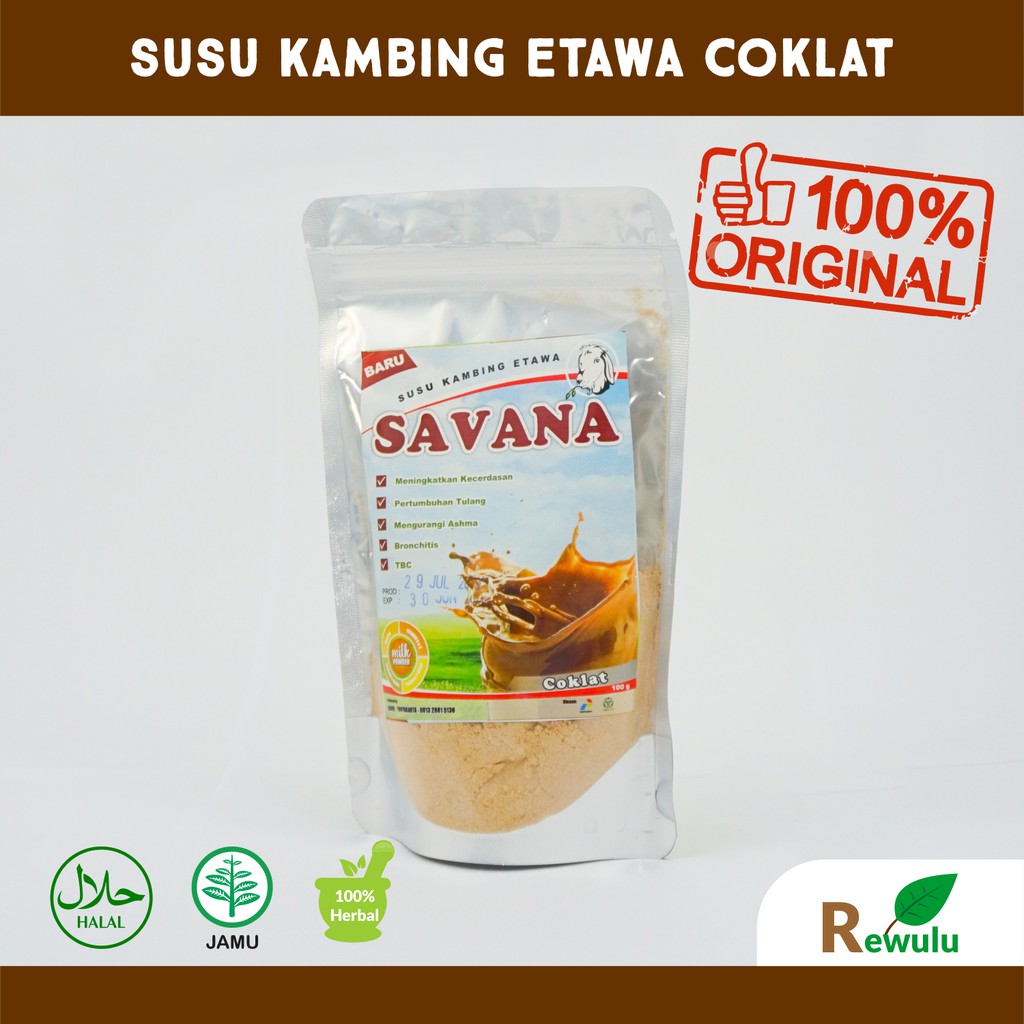 

SUSU KAMBING ETAWA SAVANA RASA COKLAT