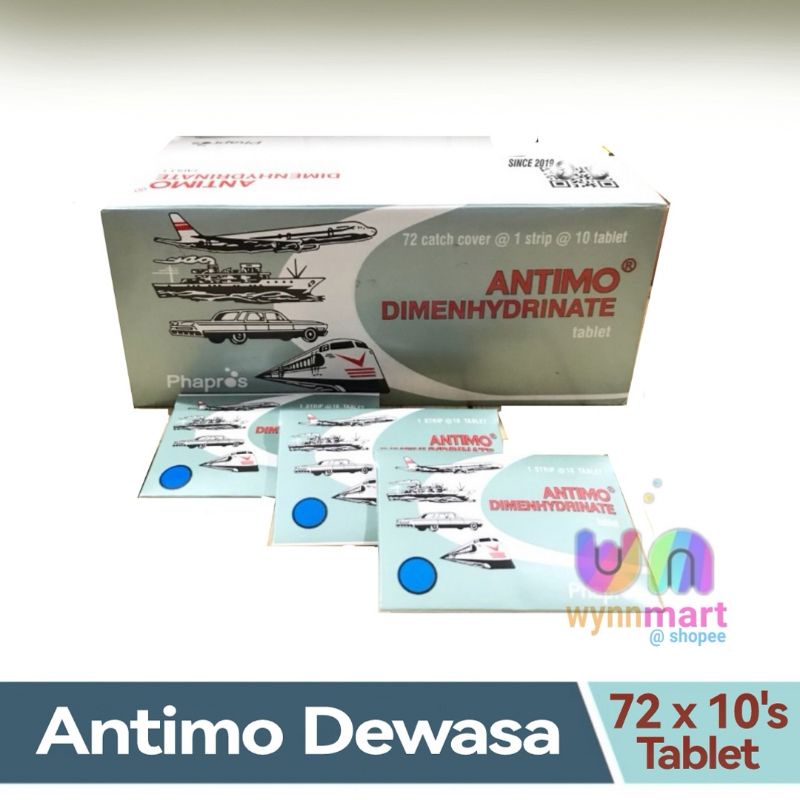 Antimo Dewasa @72 Strips / Box