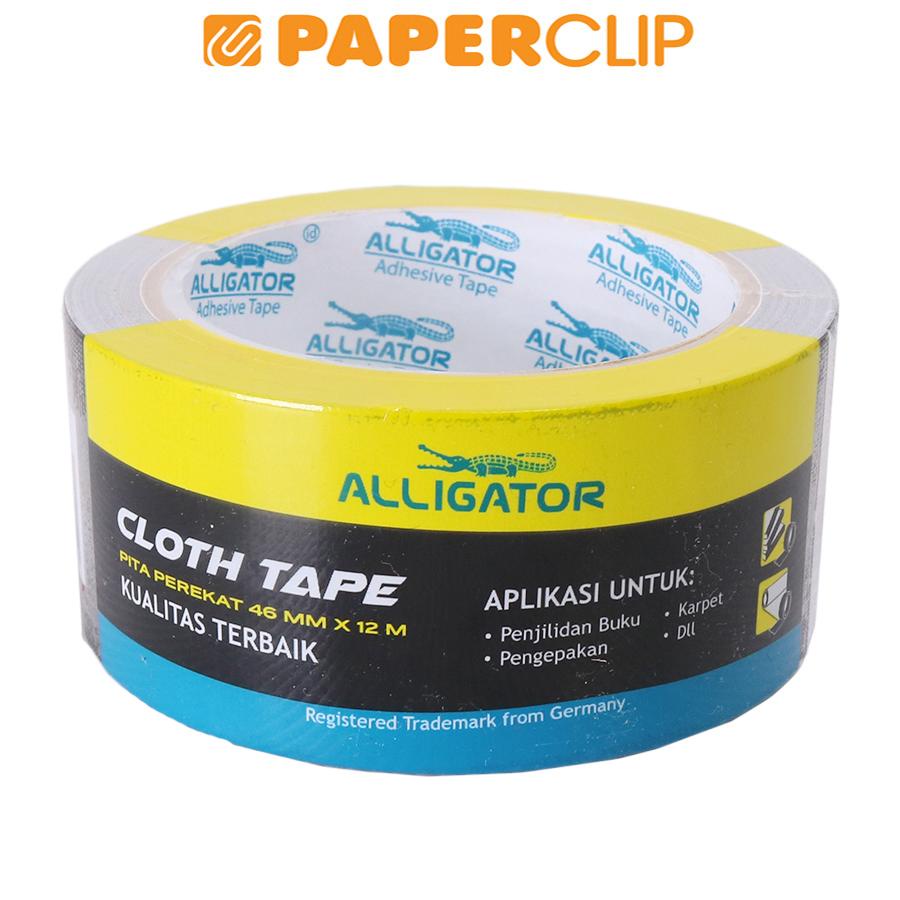 

TAPE LINEN ALLIGATOR 46MM BLACK