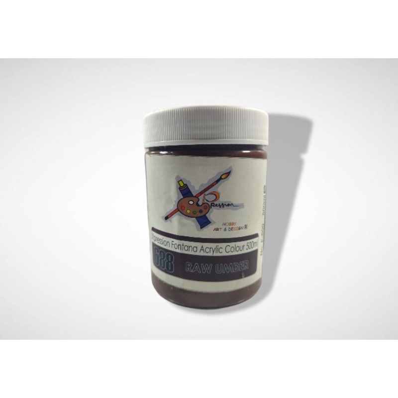 

XP FONTANA ACRYLIC 500 ML ( RAW UMBER )