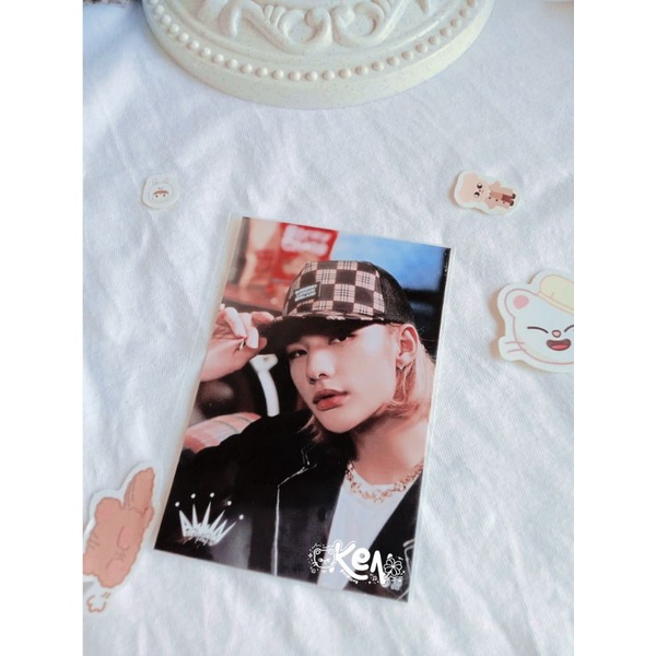 OFFICIAL STICKER PHOTOCARD HYUNJIN STRAY KIDS SKZ JAPAN ALBUM ALL IN BENEFIT PC POCA SKZ [[CEK DESCR