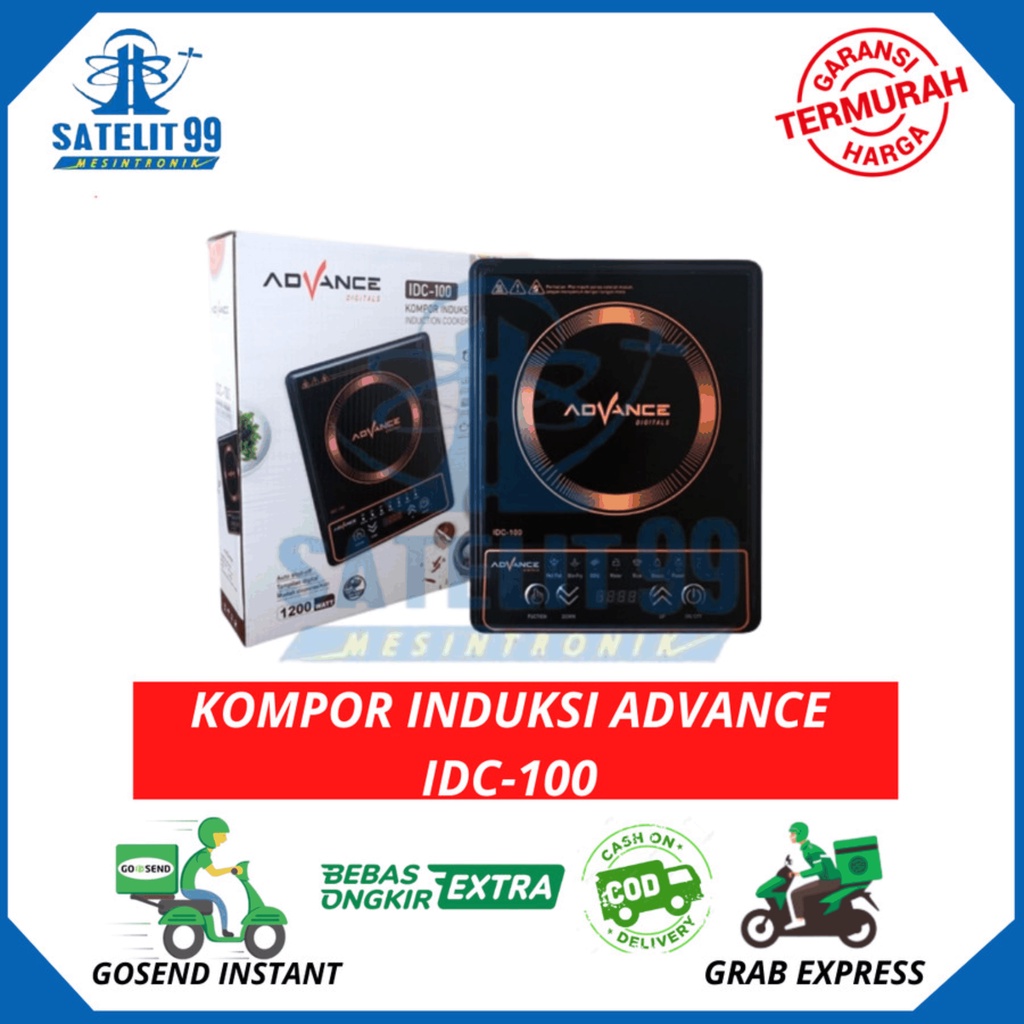 KOMPOR INDUKSI ADVANCE IDC-100 + VOUCHER PLN
