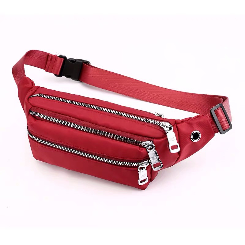 Tas Wanita Import Pinggang Selempang Waistbag Waist Bag CHIBAO Mini CB8088 8088 Bahan Parasut Kualit