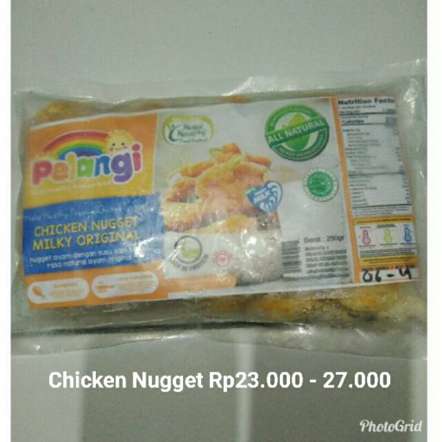 

Chicken Nugget Pelangi AEs 250gram