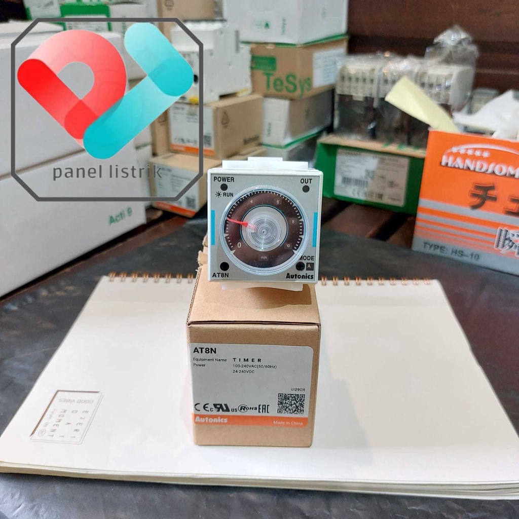 Jual Autonics AT8N Analog Universal Voltage Multi Function Timer 48x48 ...