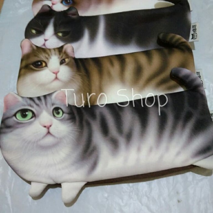 

Eklusif Kotak Pensil Gambar Kucing Lucu Unik Tempat Alat Tulis Dompet Hp Pen Bergaransi
