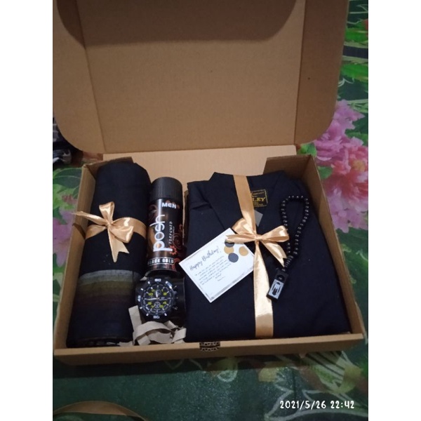 hampers cowok/hampers alat sholat/hampers kado