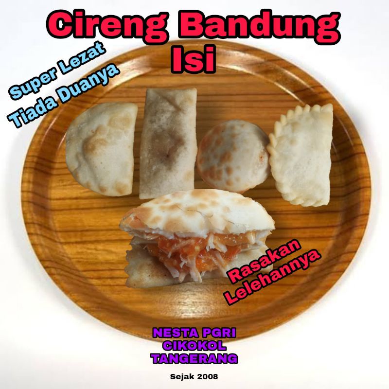 

Cireng Bandung Isi Nesta Cikokol Tangerang sejak 2008, Bukan cireng Biasa Harga Sesuai Rasa