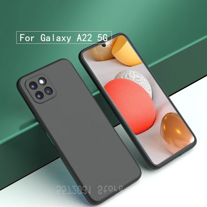 Case Samsung Galaxy A22 5G Softcase Samsung A22 5G Slimmatte Case Original