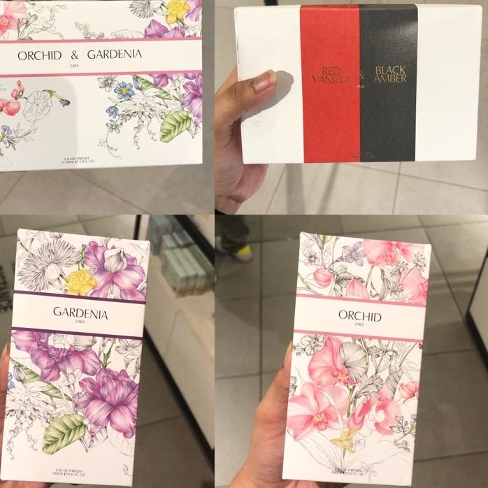 ZARA PARFUM EDP EDT JASTIP Parfum Zara Gardenia Orchid Wonder Rose Black Amber Red Vanilla Violet Bl
