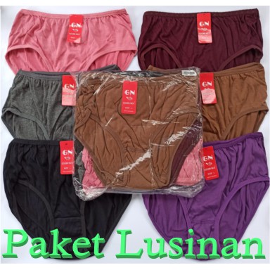 Golden Nick ~ 12 Pcs Celana dalam Wanita, Pakaian dalam Berkualitas ( Warna Tua ) ~ Sahabi