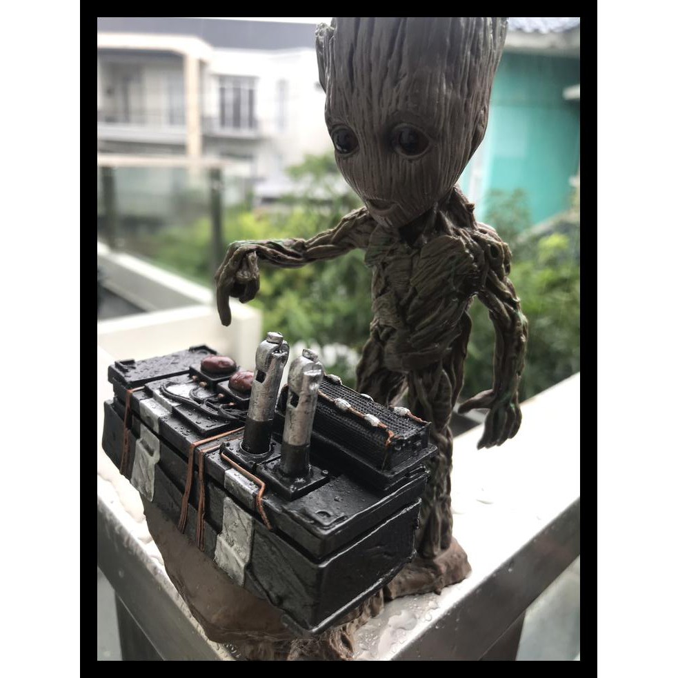 New Groot Detonate Bomb Action Figure Groot Guardian Of Galaxy Action Figure Terlaris Dan Murah Al2