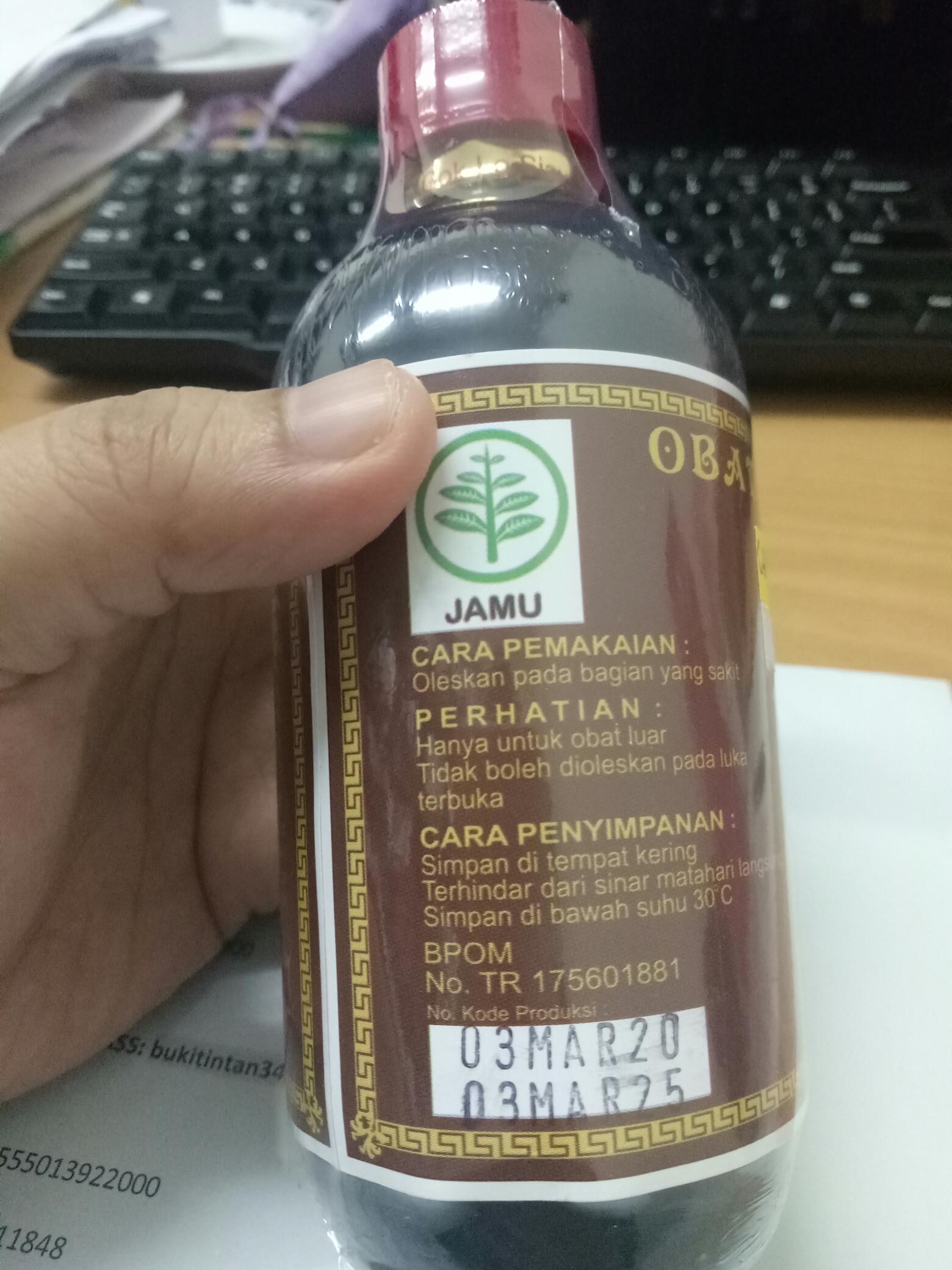 Arak Gosok Lo Banteng