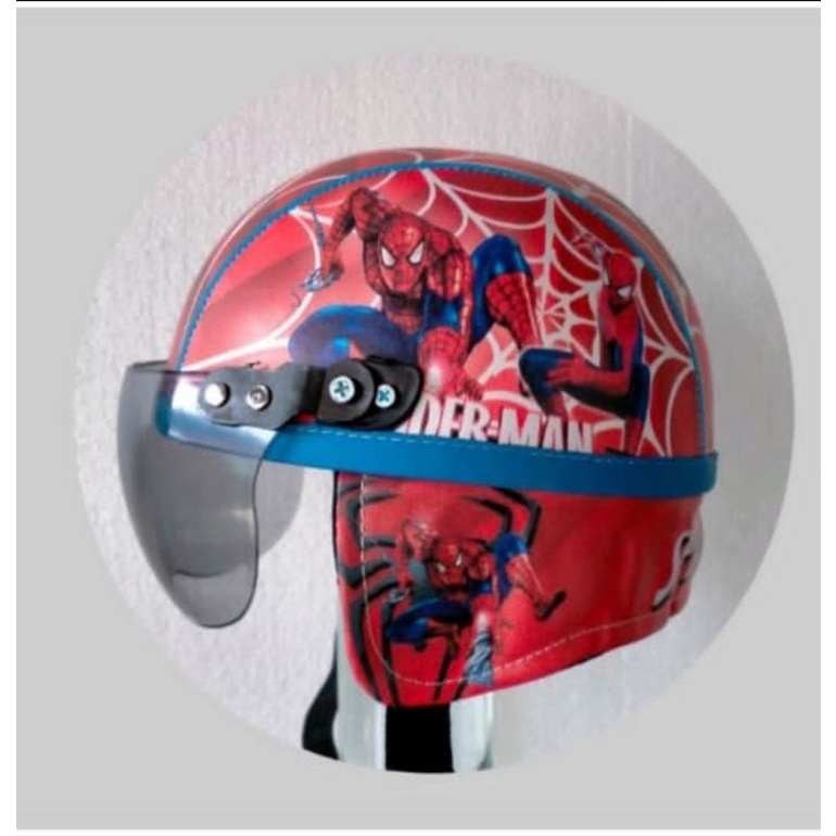 HELM BOGO ANAK/HELM BOGO KACA CEMBUNG/HELM RETRO CHIPS ANAK/HELM ANAK/HELM BOGO/HELM KAREKTER LUCU/H