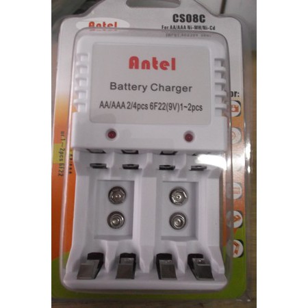 Charger Batu Baterai Rechargeable Serbaguna Antel 4 slot