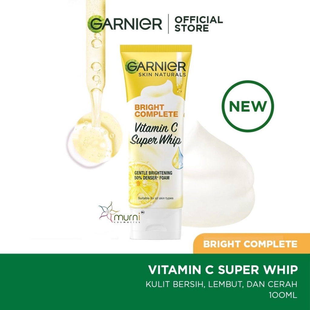 GARNIER SKIN NATURALS BRIGHTENING COMPLETE VITAMIN C SUPER WHIP 100ML