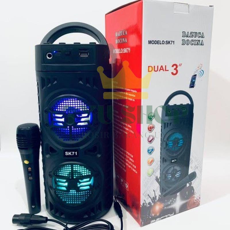 TYU SHOP - Speaker Bluetooth SK-71 + Mic bazooka speaker