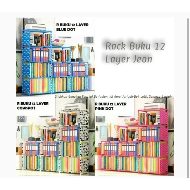 

Rack Buku 12 Layer Jeon