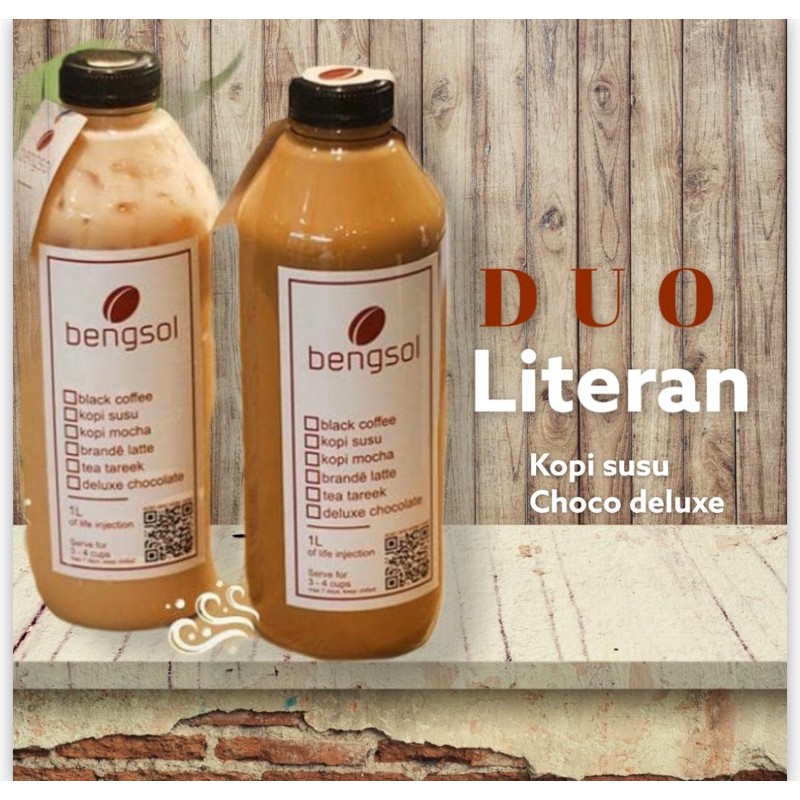 

Bengawan Solo Literan combo kopi Susu dan Choco deluxe